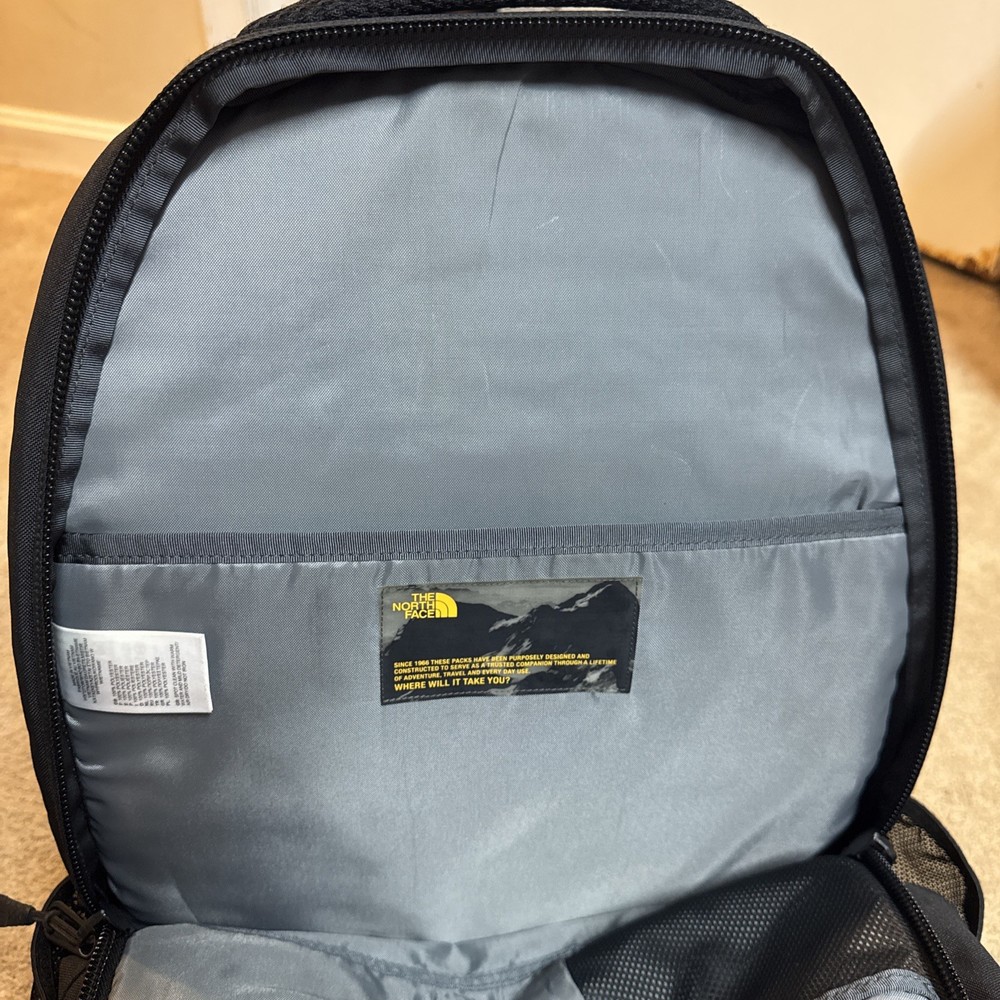 The North Face Pivoter Backpack Polyester Black Solid Color Nf00Chj8