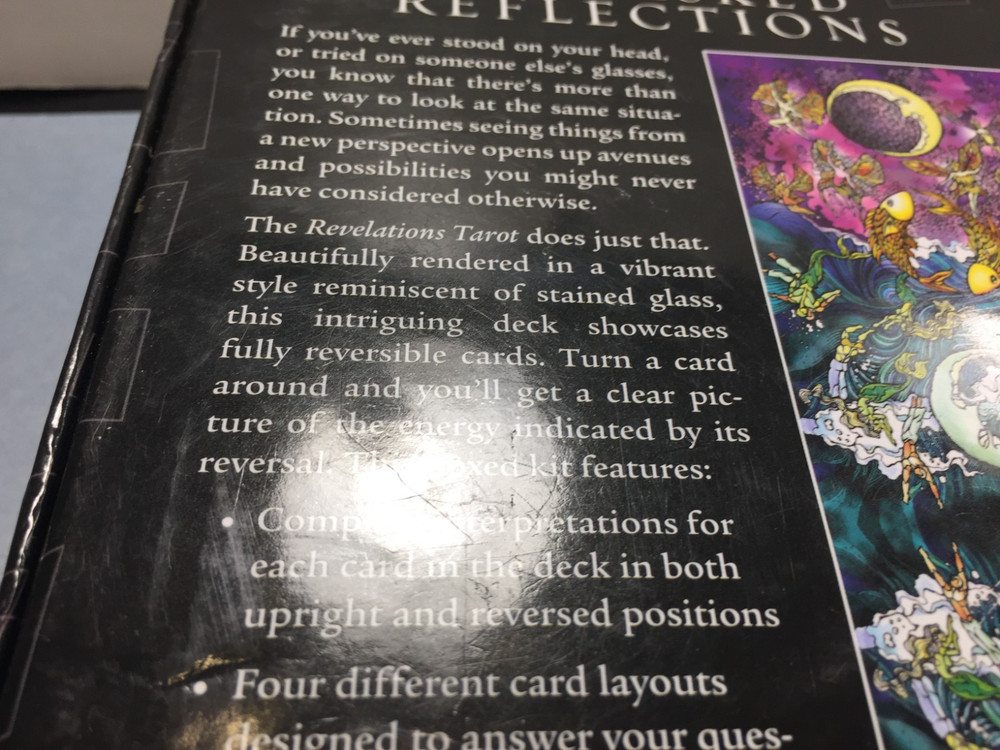Revelations Tarot by Zach Wong (With guidebook)
