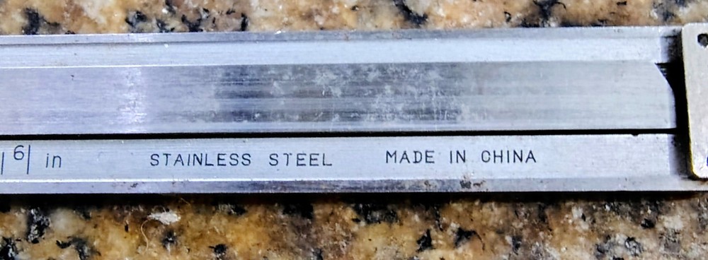 🗽 STAINLESS STEEL 6 INCH DIAL CALIPER SMOOTH MOVEMENT