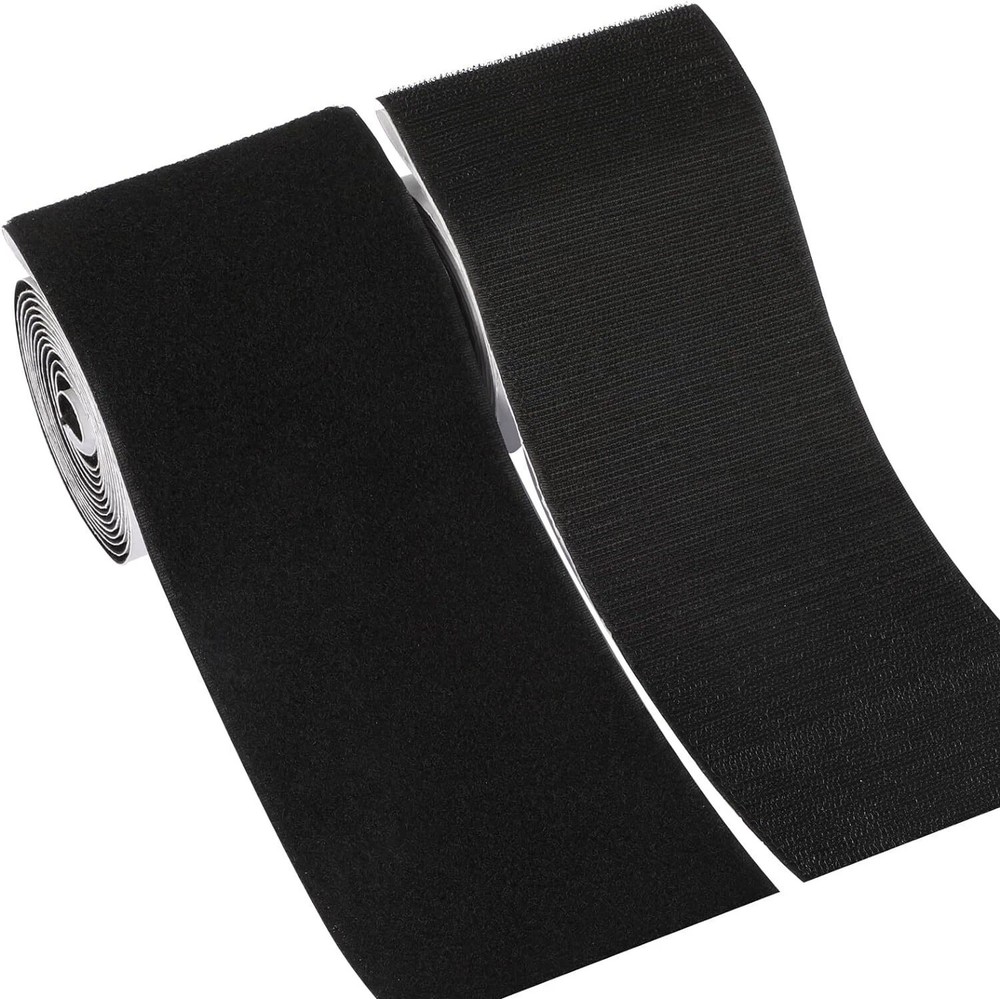 Hook and Loop Tape, Strips with Adhesive Nylon Self Adhesive Strips 4 Inch X 9Ft