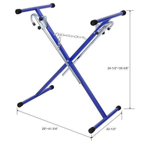 Folding Bumper Stand, Lightweight panel stand with 200 pounds capacity