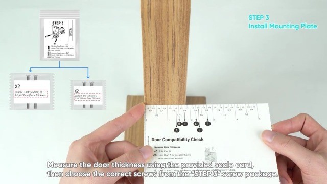 Keyless Entry Fingerprint Smart Door Lock - Deadbolt with Code, App, FOB & Remot