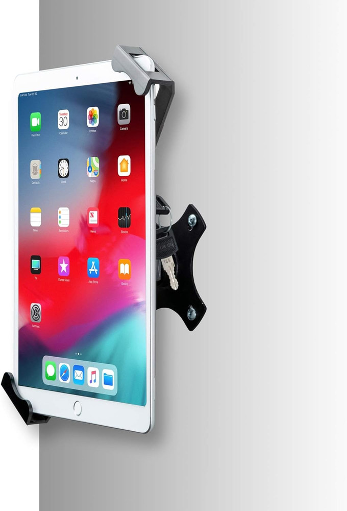 Compact Wall Mount – CTA Security Wall Mount with Lock & Key System for Ipad 10T