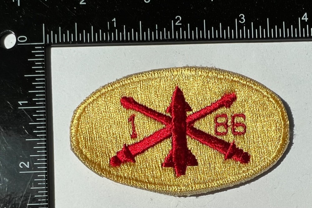 Cold War US Army 86th Artillery 1st Bn US Made Patch