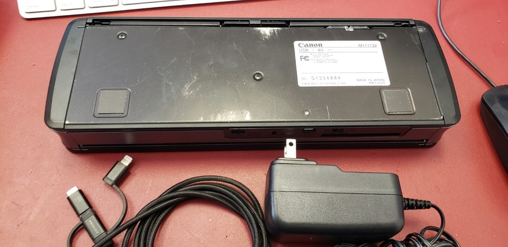 Canon ImageFORMULA P-215II Portable Duplex Document Scanner USB 3.0 w/Bundle