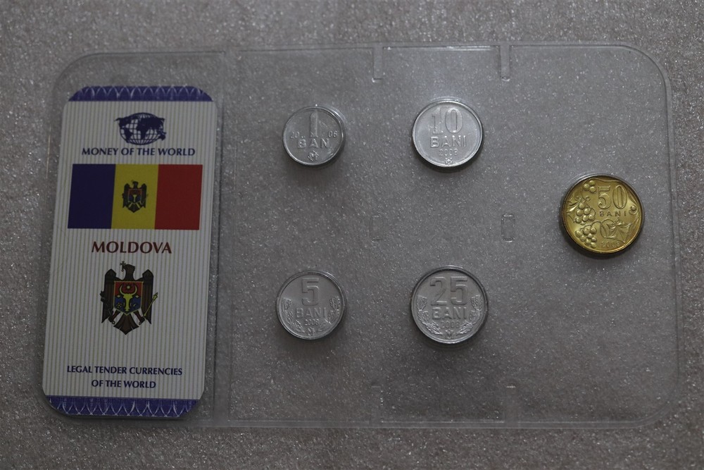 🧭 🇲🇩 MOLDOVA MINT SET WITH COA B67 #28