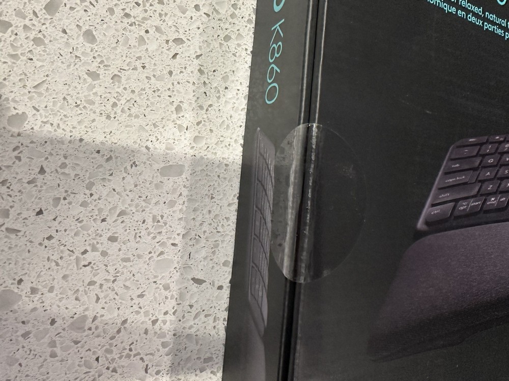 NEW Logitech ERGO K860 Wireless Ergonomic Keyboard - Split Keyboard, Wrist Rest