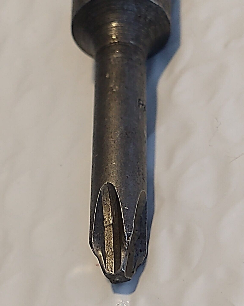 APEX TOOLS 833, 3/8" SOCKET DRIVEN, #3 PHILLIPS SCREWDRIVER BIT.