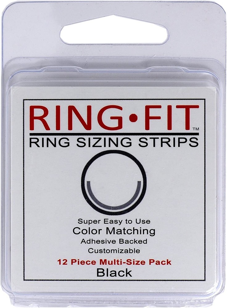 THE ORIGINAL Ring-Fit Sizing Strips by PGC, Inc - Ring Guard / Ring Size Reducer