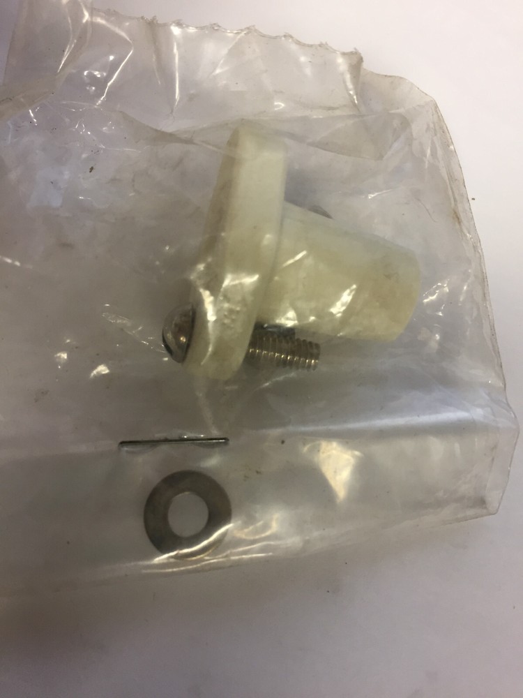 #22 EF JOHNSON CERAMIC INSULATOR NOS