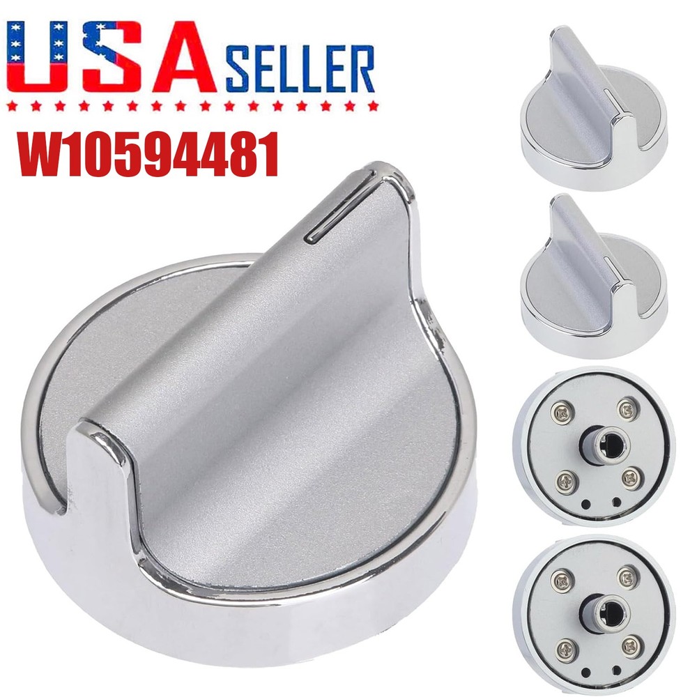 Range Knobs For Whirlpool W10698166 W10594481 Range/Stove Knobs
