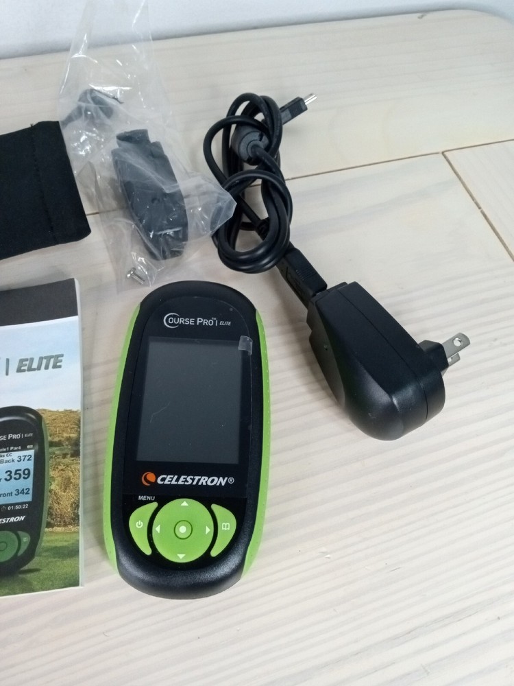 Celestron course pro elite with charger,clip,instructions and box.