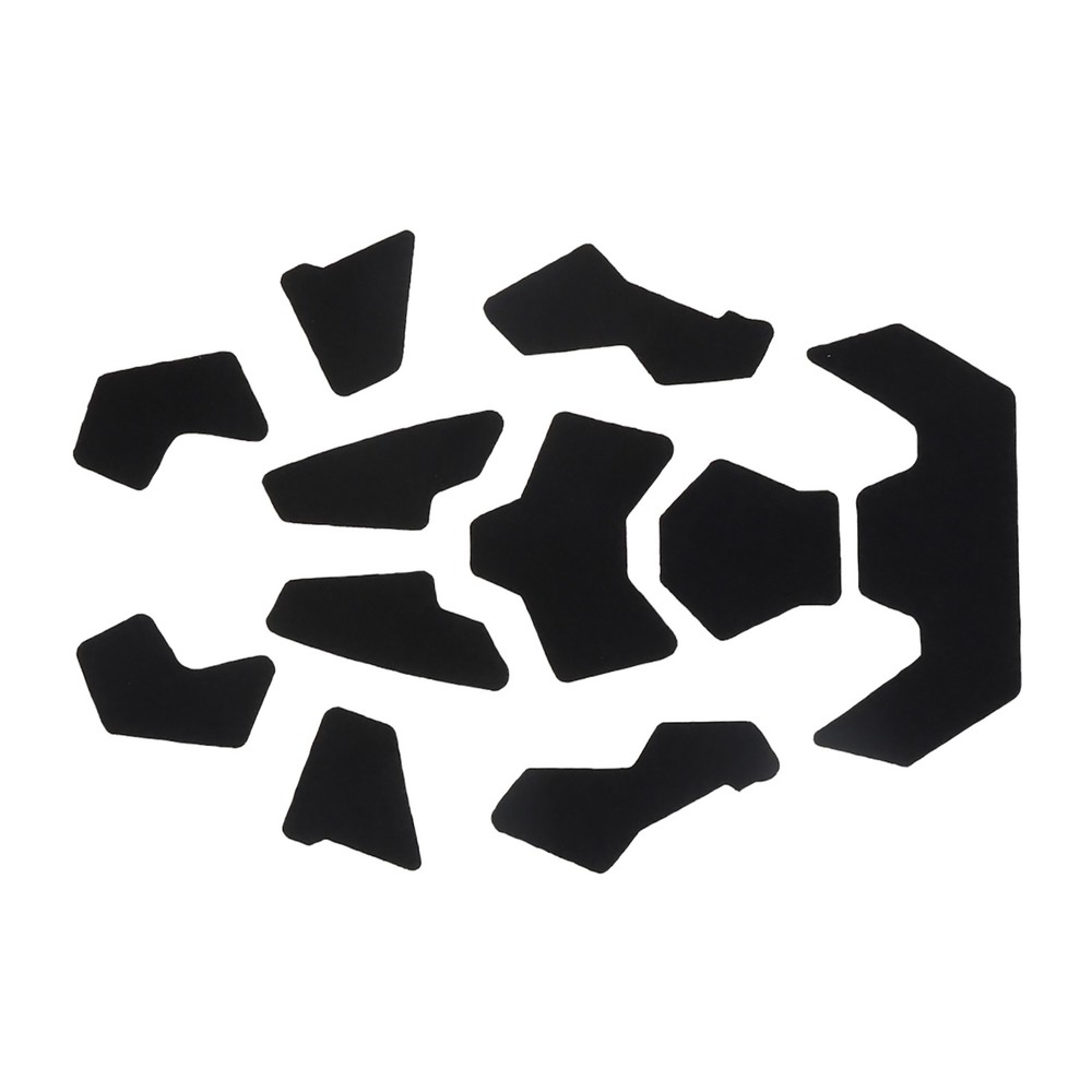 Cool Black Helmets Magic Sticky Sticker For All Fast Helmets b