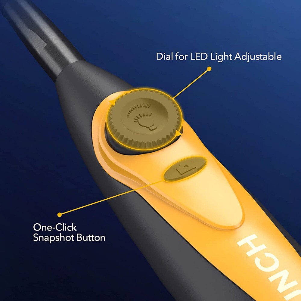 LAUNCH 720P Endoscope Borescope Inspection Snake Camera USB View & Capture 5mm#！