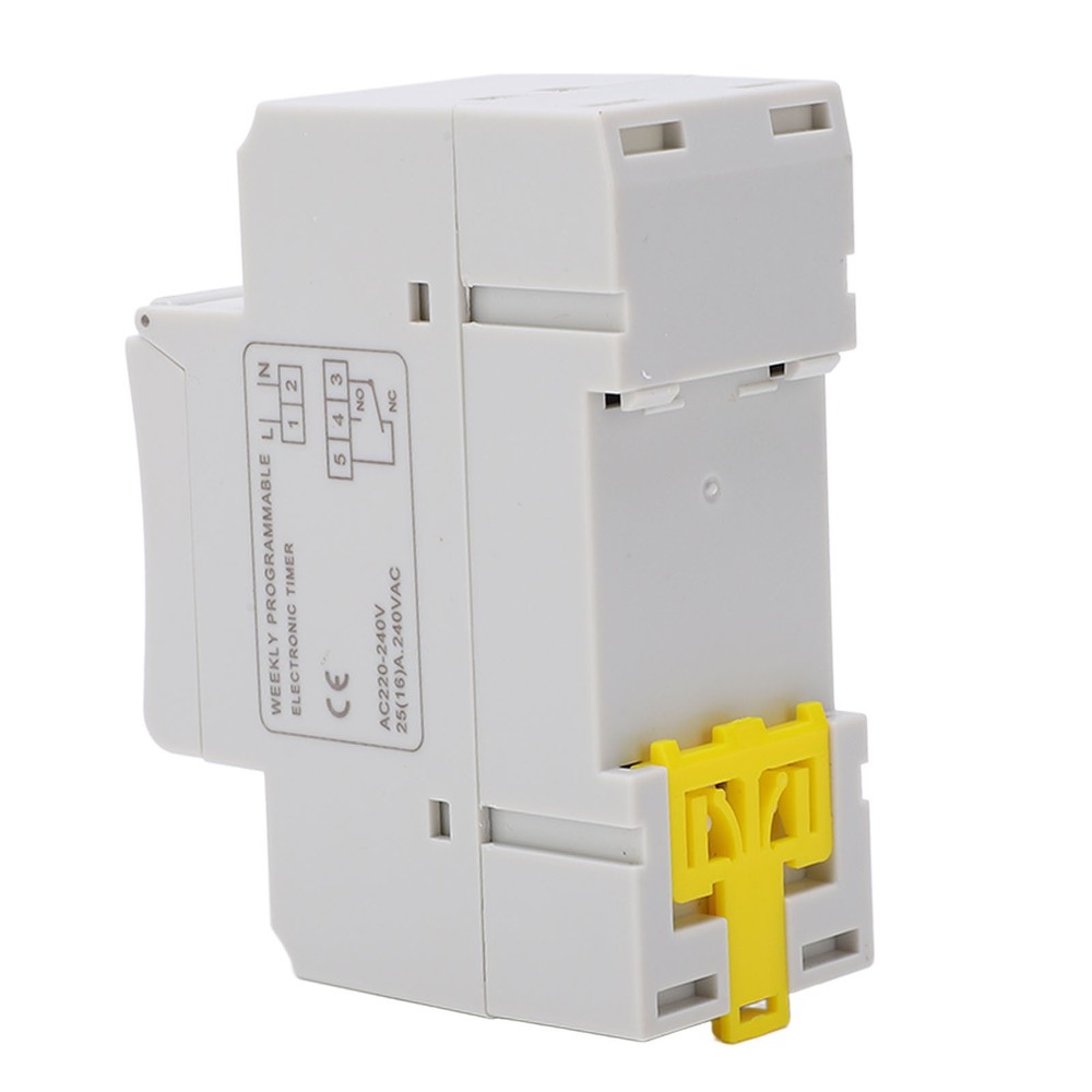 LCD Digital Timer Switch 16A Programmable Weekly Time Relay For Indoor/Outdoor