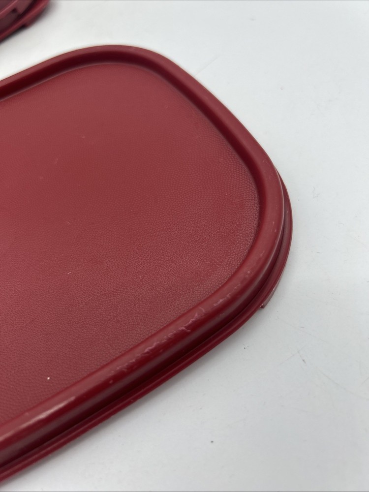 Tupperware Modular Mate Paprika Seal ONLY Replacement Lid Rectangular Oval 739-4