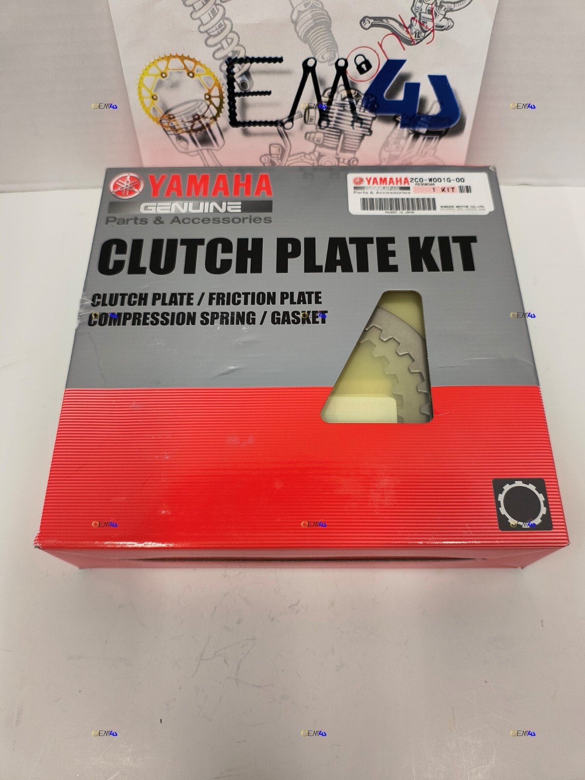 Yamaha Genuine OEM Clutch Plate Kit Springs Gasket 06-20 YZF R6 2C0-W001G-00-00