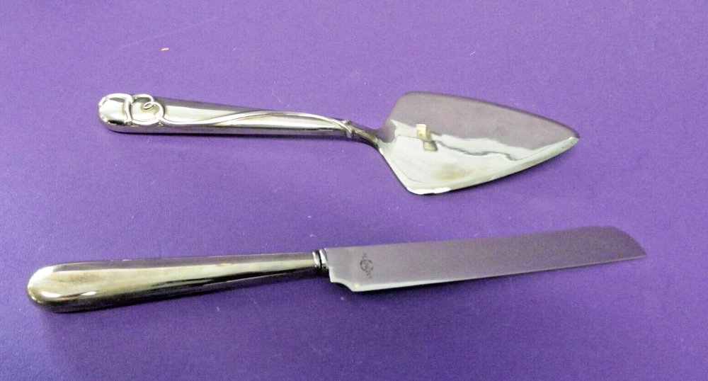 Lenox Forevermore Two-Piece Dessert Cake Serving Set w/Original Box