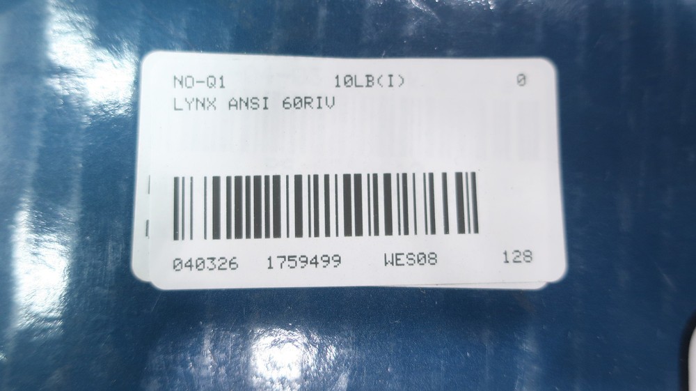 Lynx ANSI 60RIV Single Roller Chain 10ft
