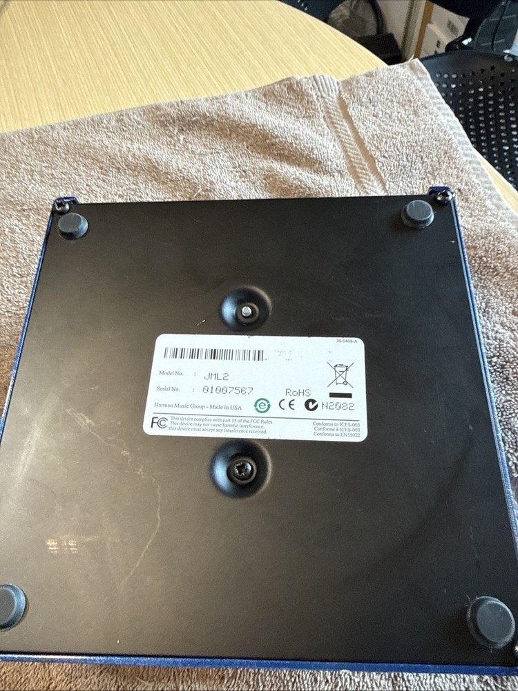 Digitech JamMan Stereo Looper Phrase Sampler JML2