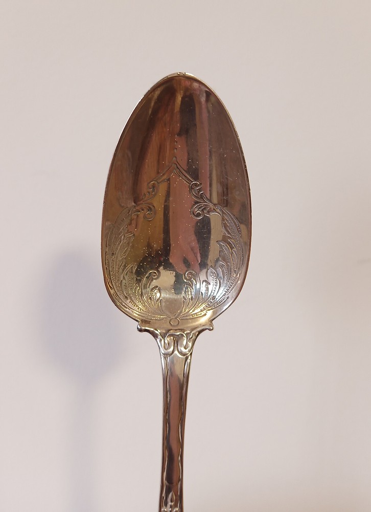 ORIGINAL ENGLISH SILVER SPOON 1000 SILVER With HALLMARKS