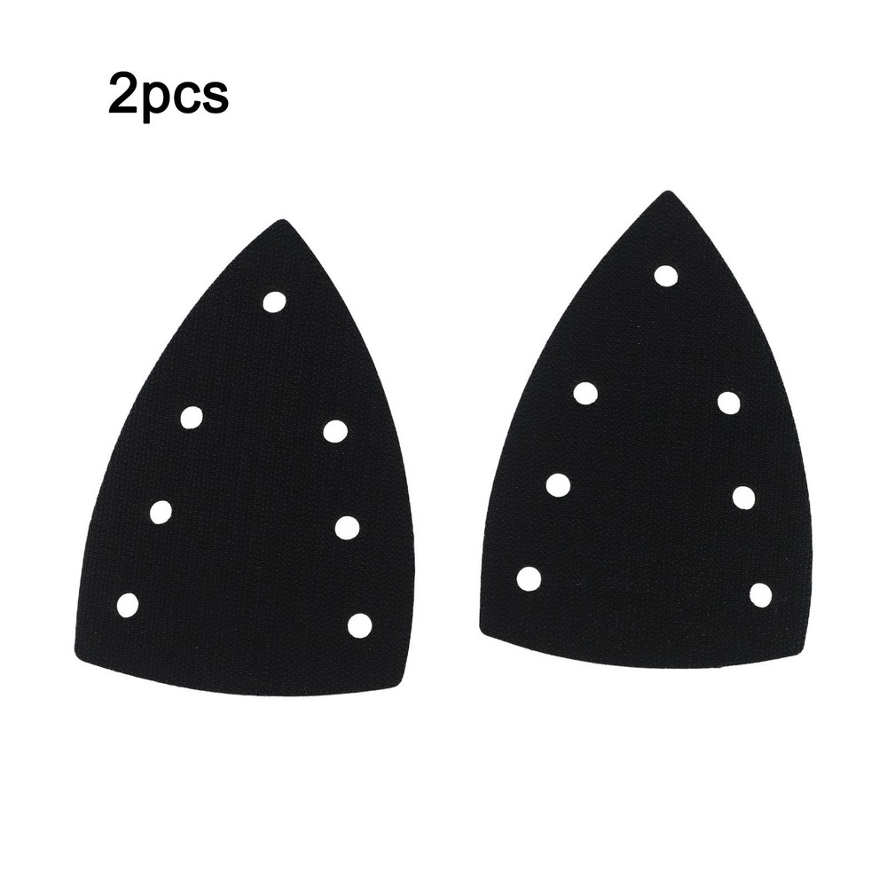Easily Replaceable Triangular Sanding Pads Pack of Two with Hook System