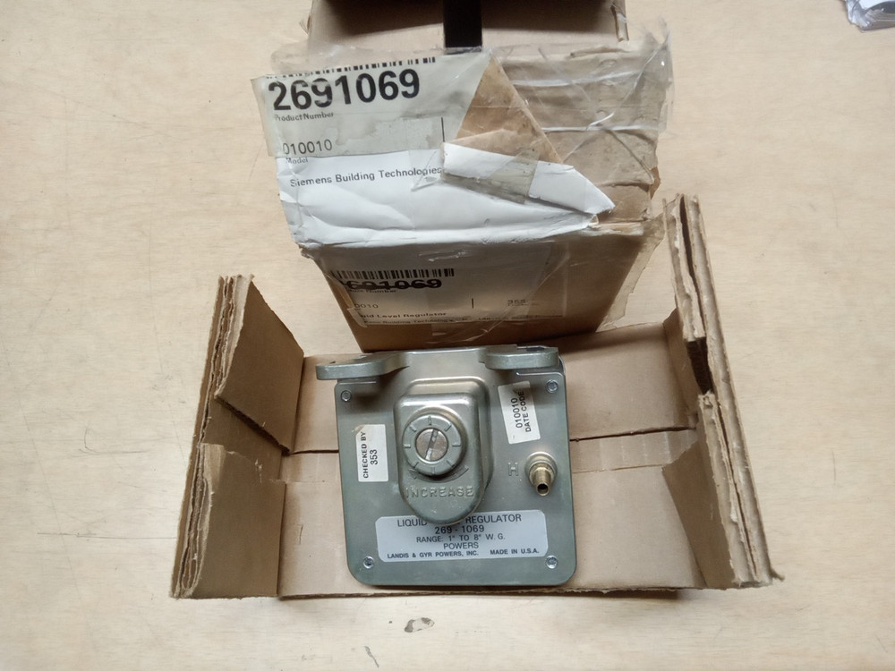 Siemens 269 1069 Liquid Level Regulator (269-1069)