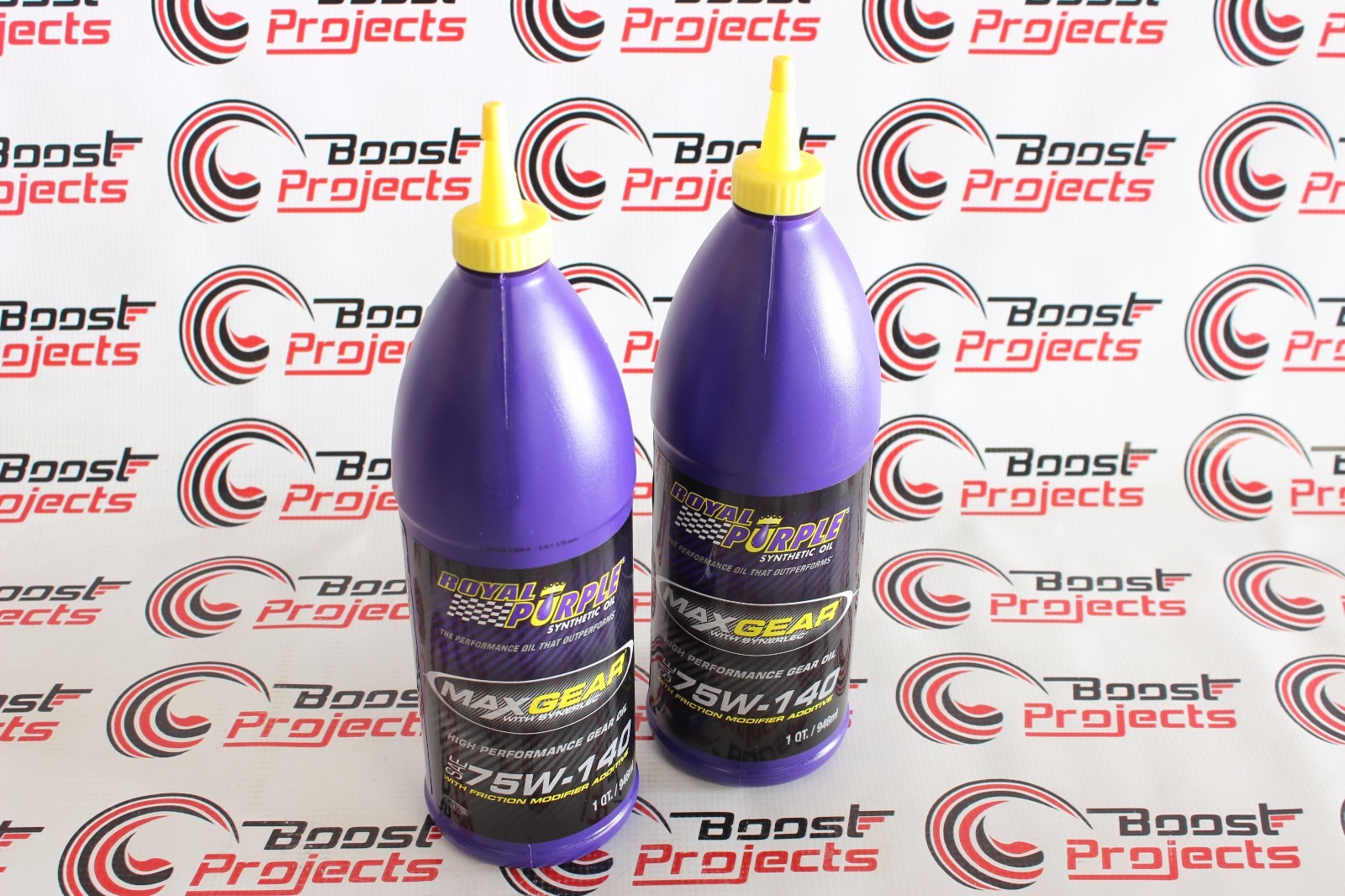 Royal Purple Max Gear Oil Synthetic 75W-140 1-Qt Bottle Set of 3 01301