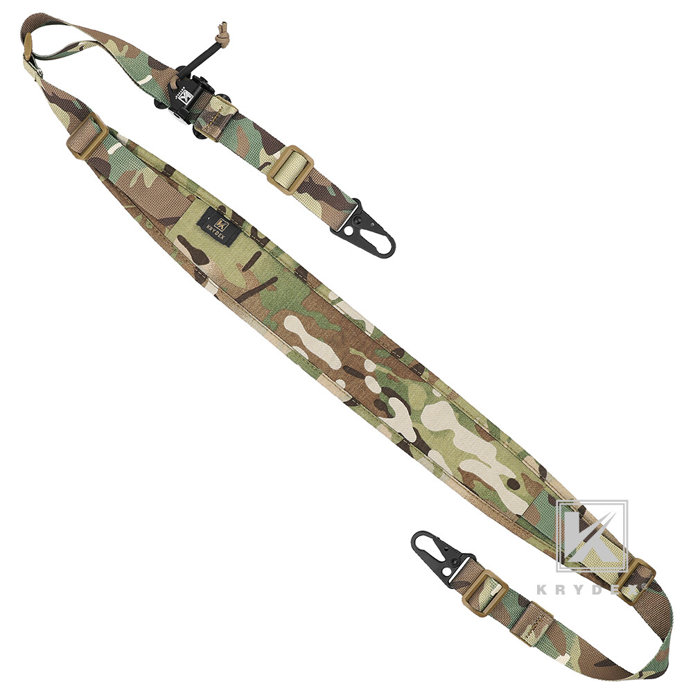 KRYDEX Tactical Sling 2 / 1 Point Shoulder Strap Padded Shooting Sling
