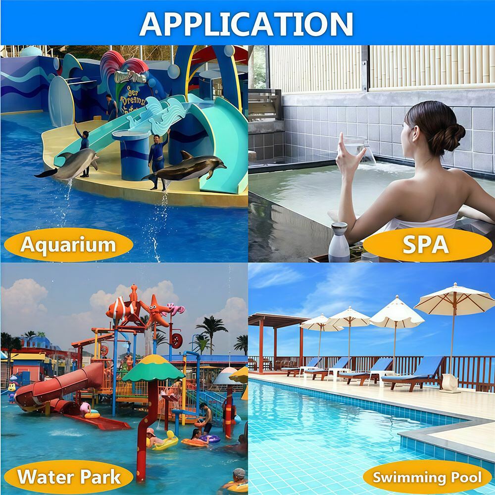 ABS Pool Chlorine Dispenser 1.5" Tablet Holder,Durable & Floatable Design