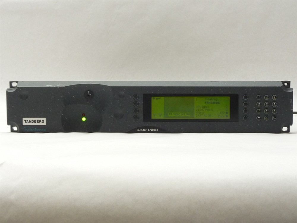 TANDBERG ERICSSON EN8092 HD SDI MPEG-4 AVC HTTP AUTHENTICATION VIDEO ENCODER AC3