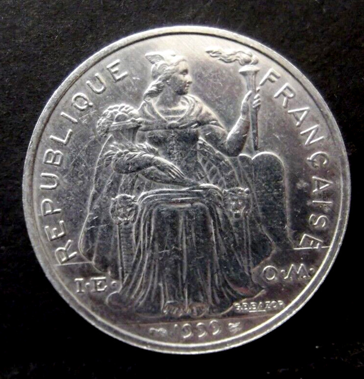 French Polynesia-1999-5F Coin-Circulated