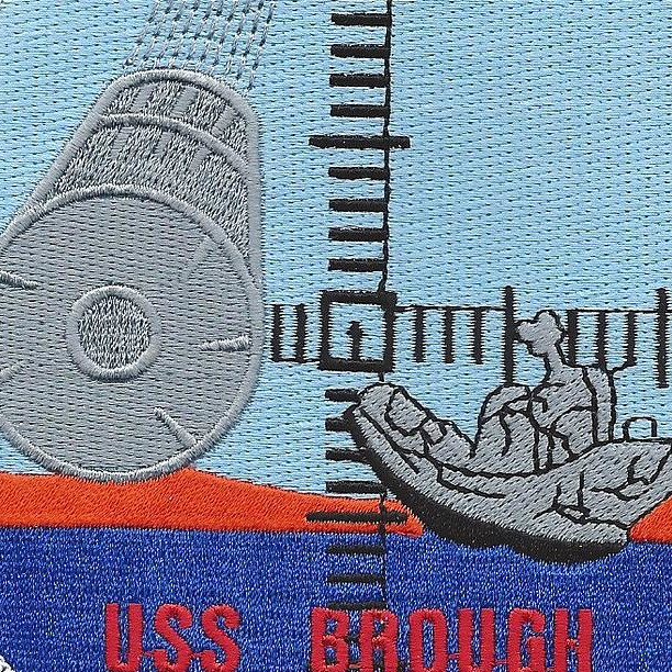 DE-148 USS Brough Destroyer Escort Ship Third Version Patch