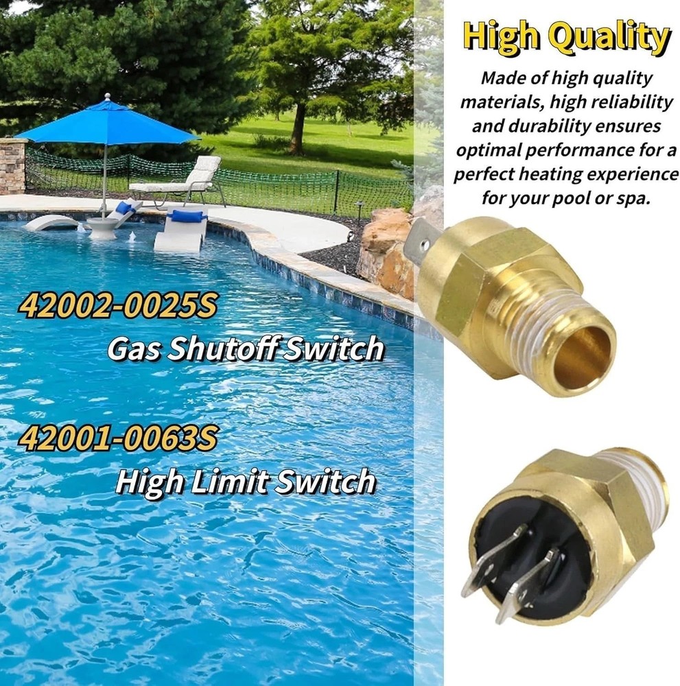 Durable Pool Heater Repair Kit Compatible with Pentair MasterTemp & Max-E-Therm