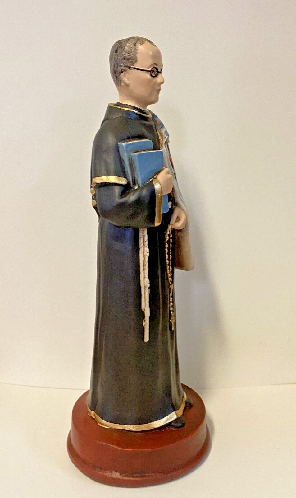 Saint Maximilian Kolbe 8.5" Statue New, from Colombia #L024