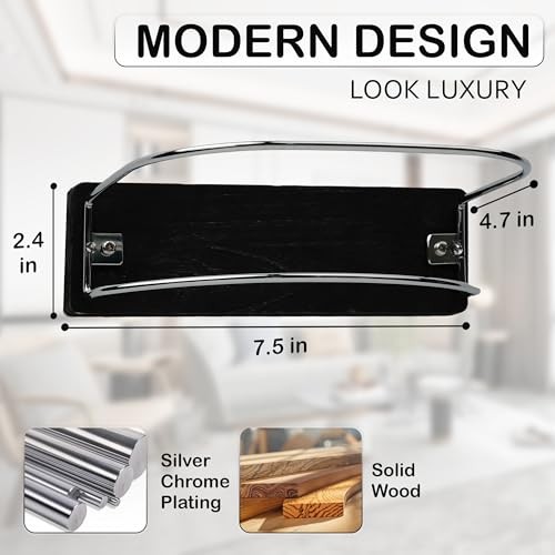 Hat Rack Wall Mount – Baseball Cap Holder for Wall with Anti-Fall Bar, No