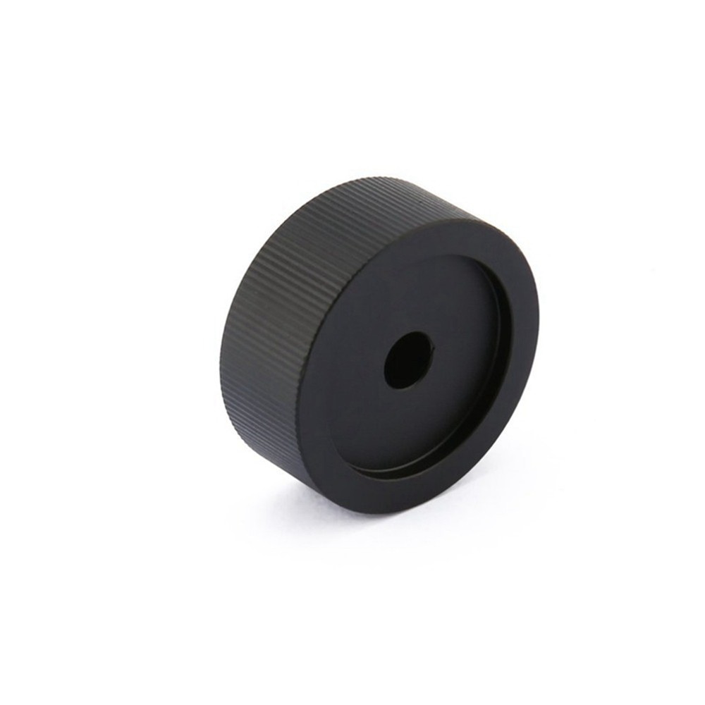 Matte, Universal, Practical, 32 X 13mm, 6mm Hole, Black, Solid Alumi8491