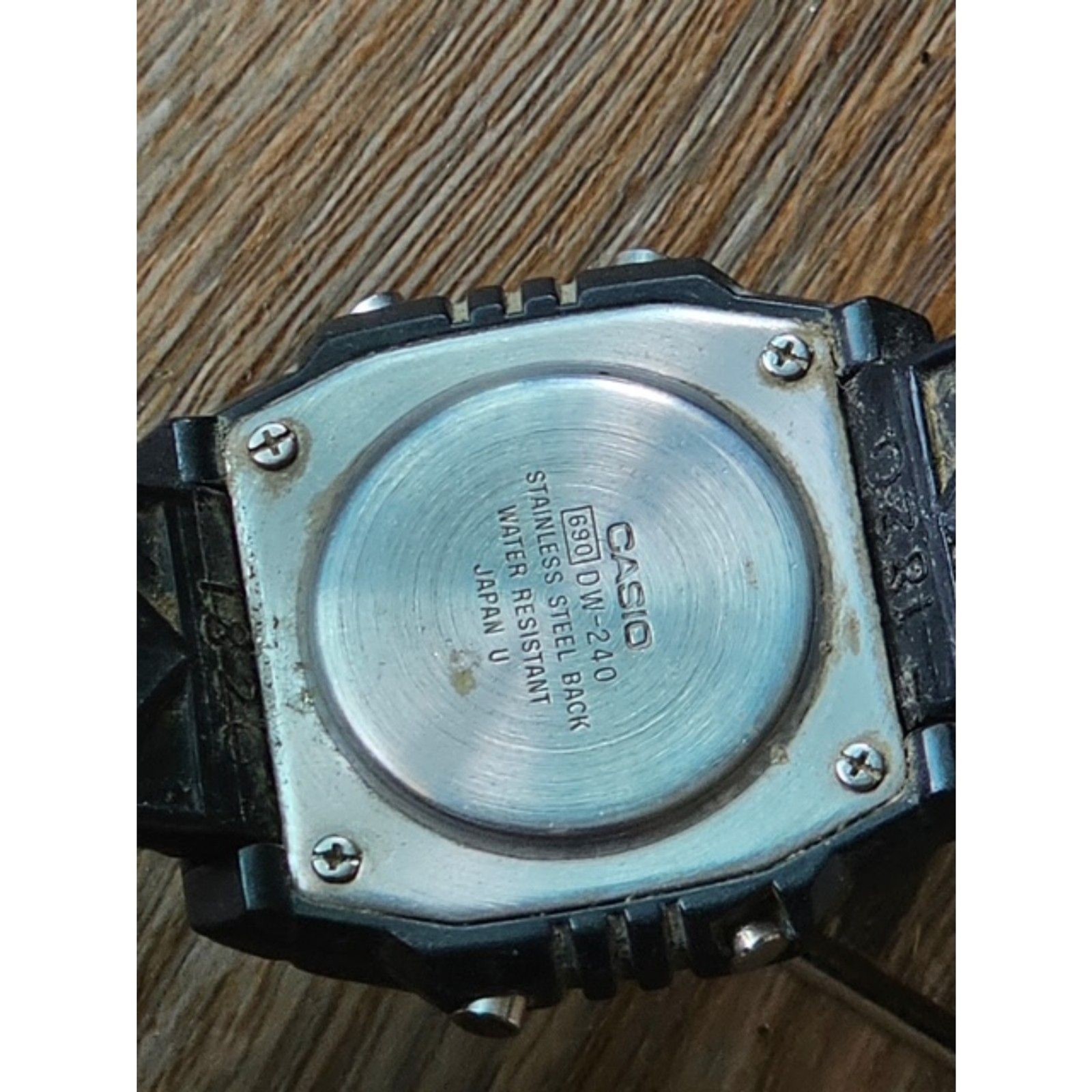 Limit Silver-Tone Square Dress Watch *untested*