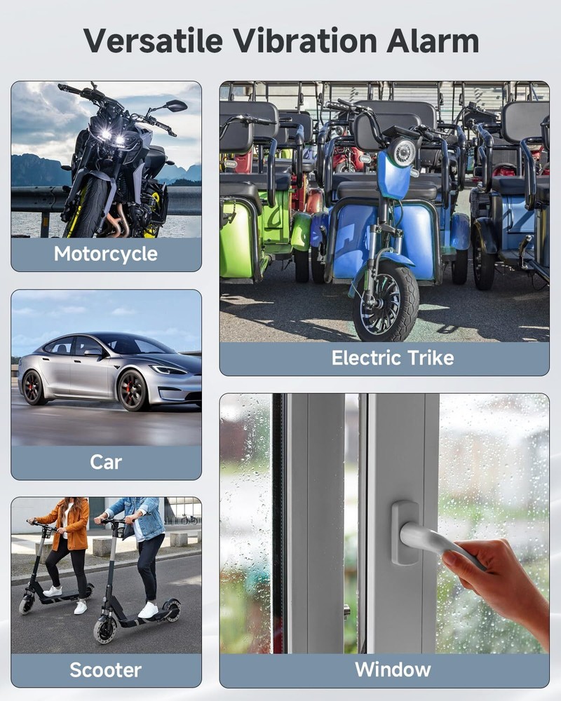 110dB Wireless Car Alarm System with Adjustable Sensitivity for Vehicle