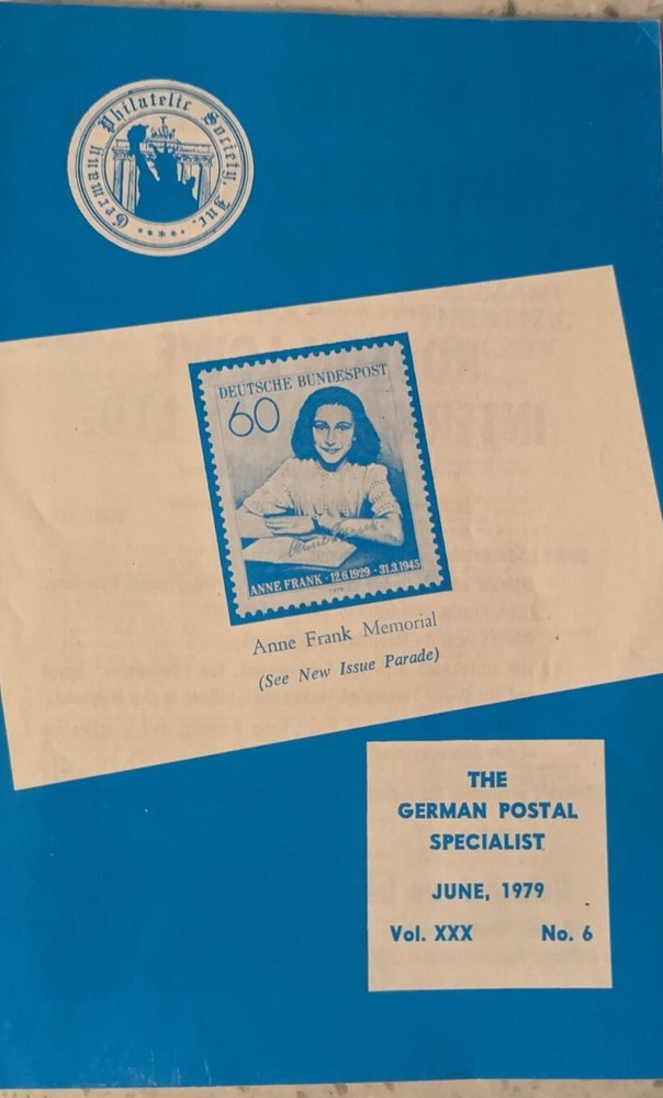 German Postal Specialist June 1979 Soaring As Part Of Air Flight Development