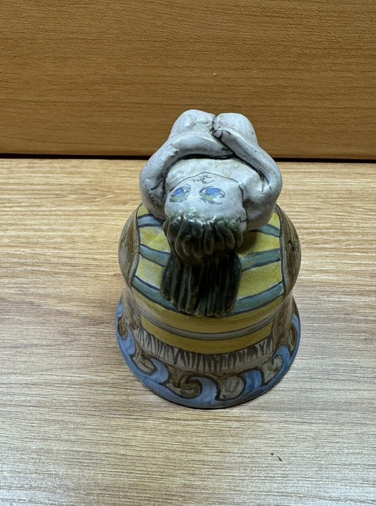 Bell Hand Made And painted ceramic bell.