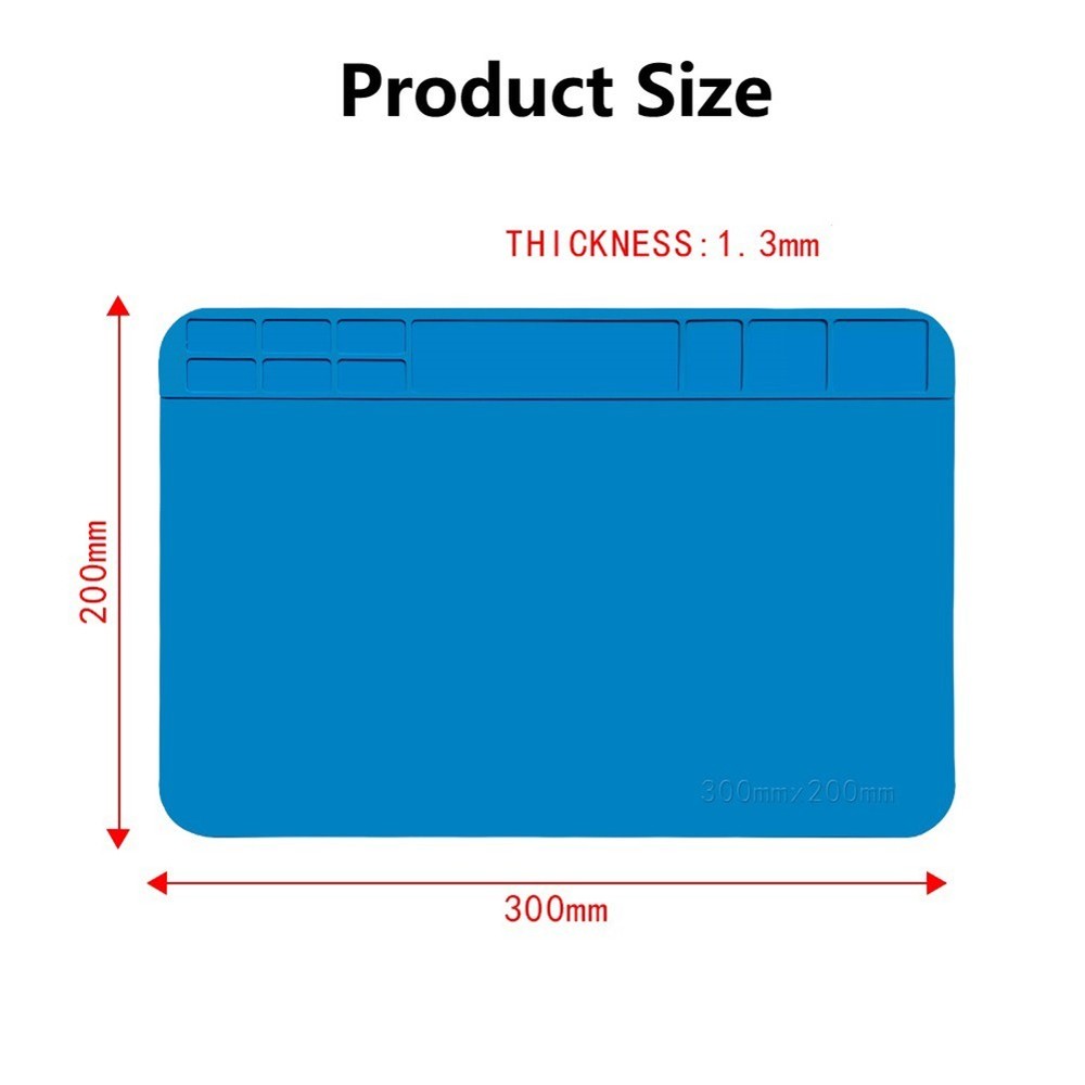 Practical 30x20cm Soldering Work Mat Suitable for All Electronics Projects