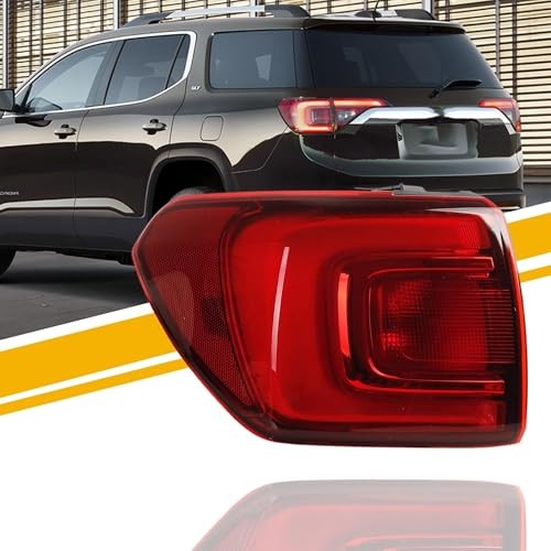 Tail Light Assembly Rear Lamp LED Type Brake Light Compatible Left Driver Side