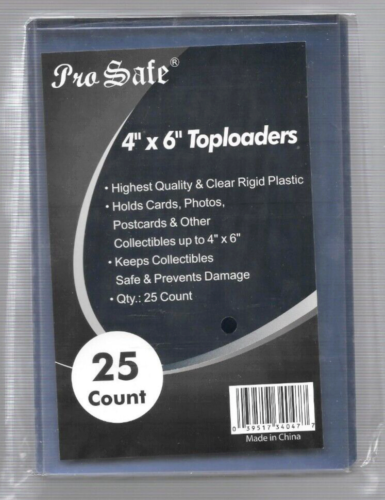 100 Pro Safe 4 X 6 TOPLOADERS