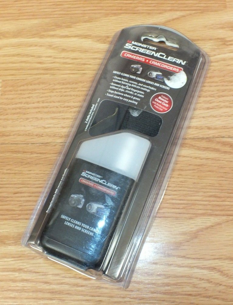 Genuine Monster Screen Clean For Cameras, Camcorders / Electronics **READ**