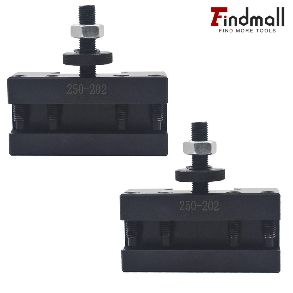 5PCS BXA #2 250-202 Quick Change Tool Post Turning & Facing Holder For Lathe CNC