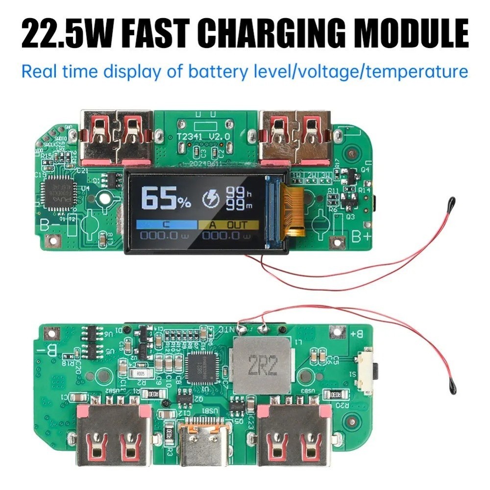 22.5W Module Fast Charge Converter PD Protocol Support FCP Support VOOC Support