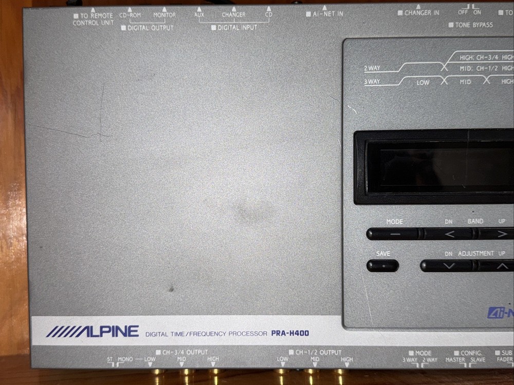 Alpine PRA-H400 Digital Sound Processor