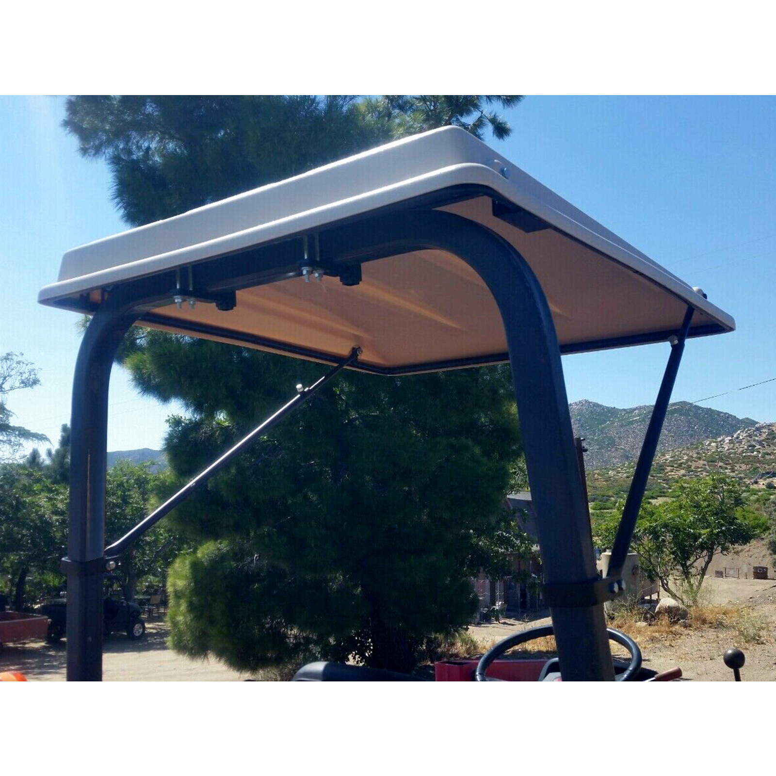 John Deere Tractor Canopy with ROPS Sun Shade Bracket, New