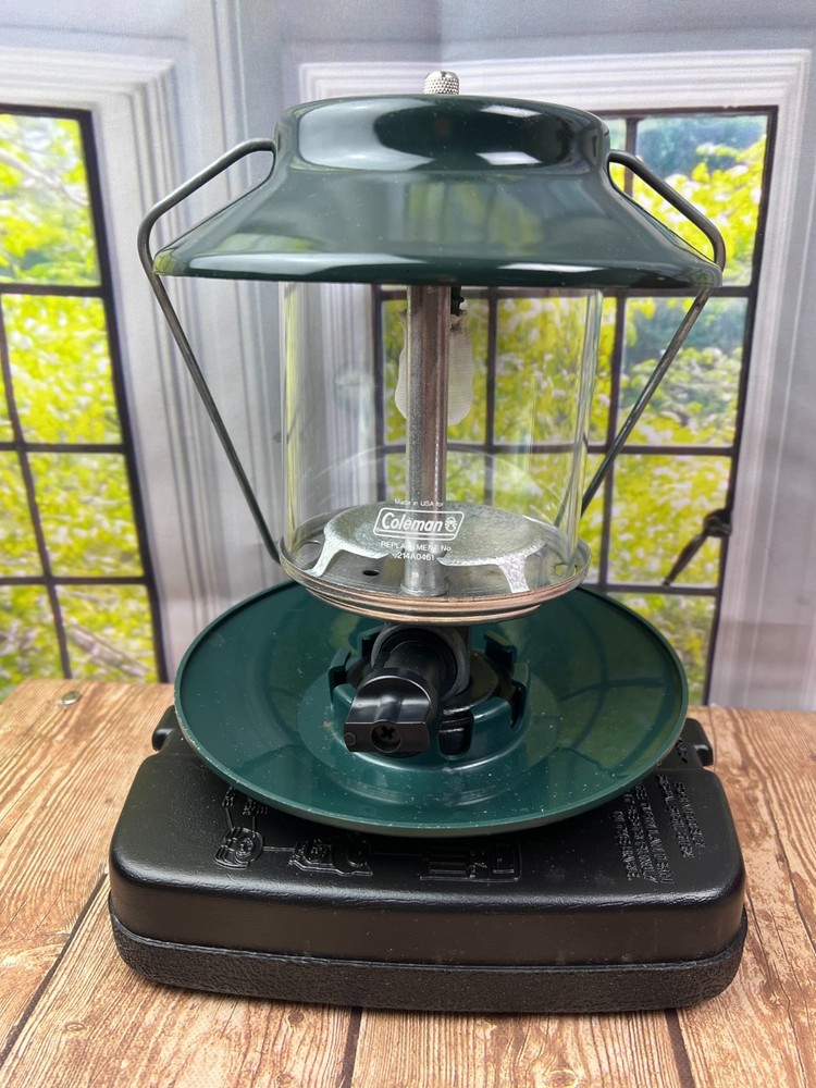 5153A Coleman Propane Lantern Green with Case
